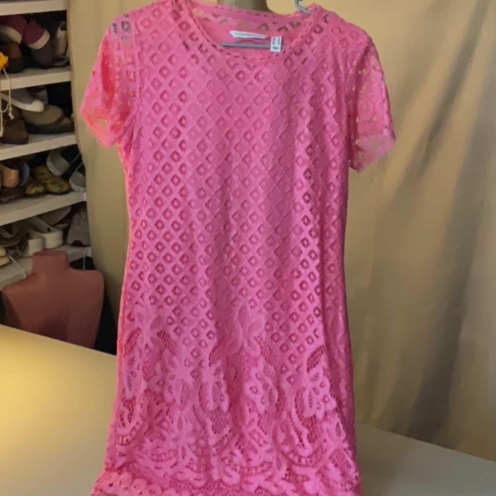 EUC woman’s short sleeve ISAACMIZRAHILIVE DRESS